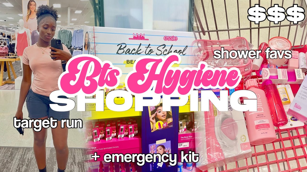 BACK TO SCHOOL HYGIENE SHOPPING | senior year edition 