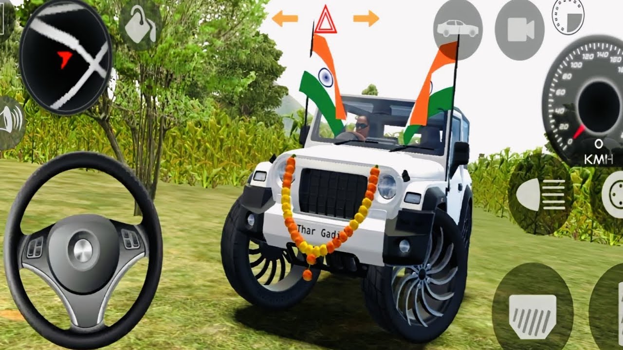Modified Mahindra Thar Car Games: Indian Cars (Gadi Wala Game) - Car Game Android Gameplay 2026