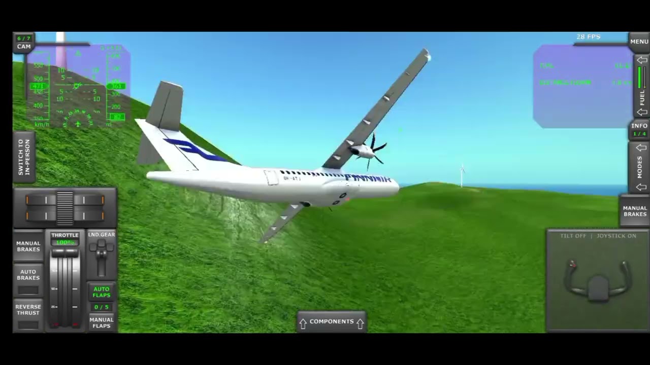 Flying the RL-72 Finnair In TFS