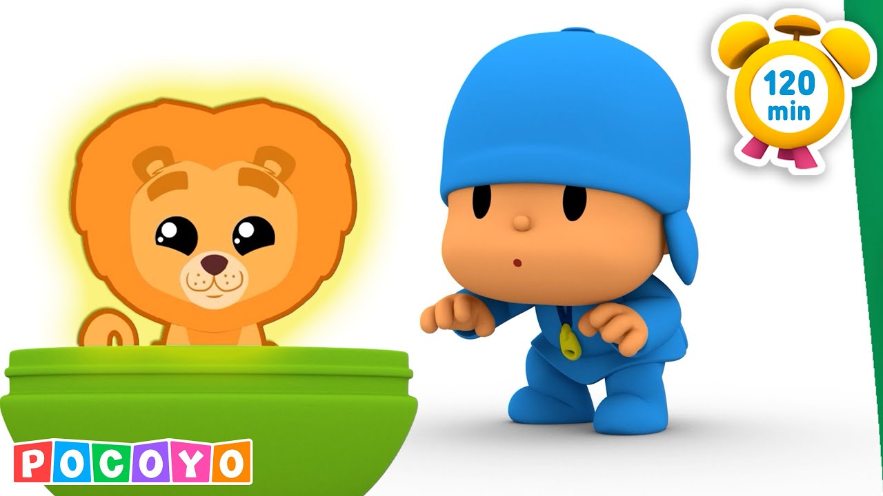 🦁 Ouça o rugido do leão! A AVENTURA do safári reggaeton do Pocoyo! | Pocoyo 🇧🇷 Português Brasil