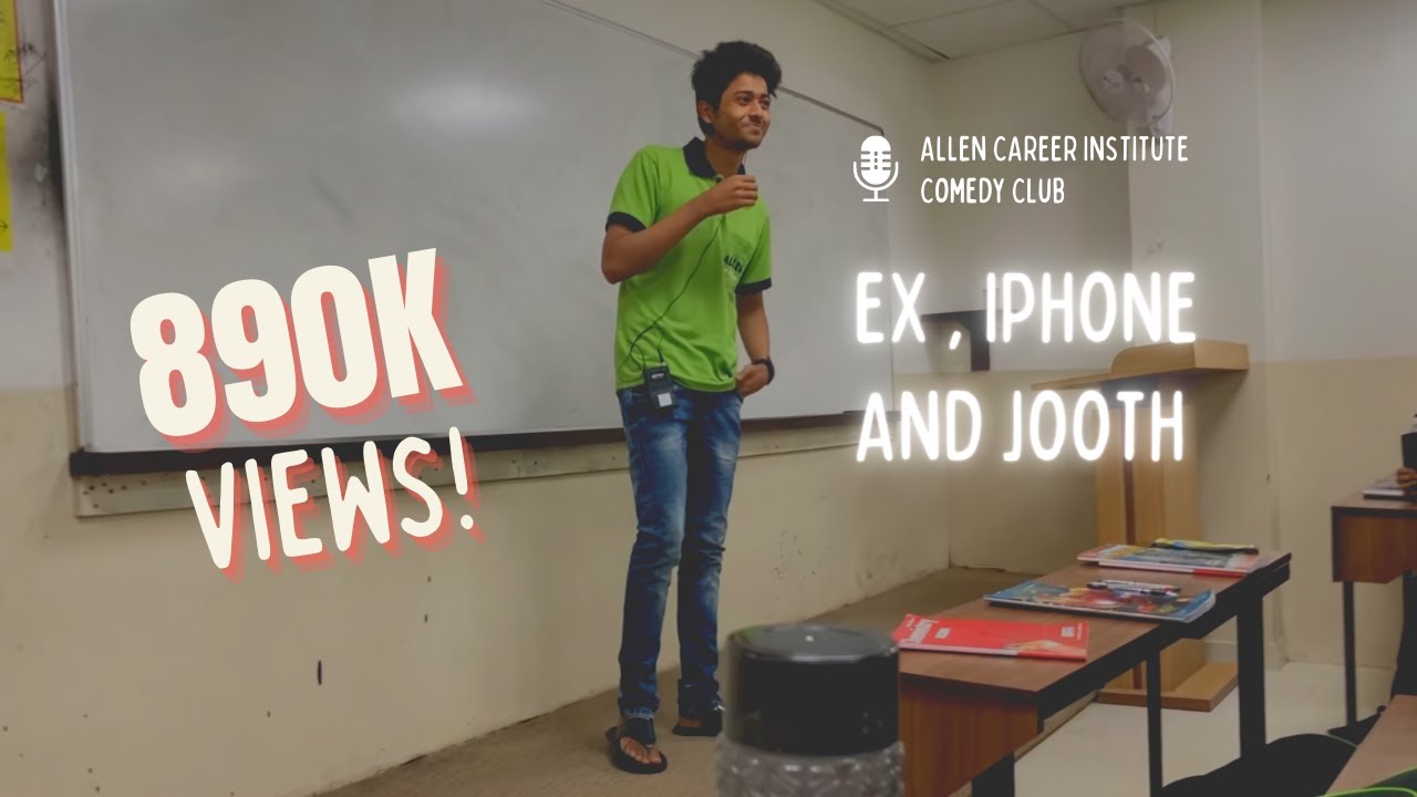 Stand Up Comedy at Allen Guwahati (by Utkarsh Sinha) IIT JEE BATCH