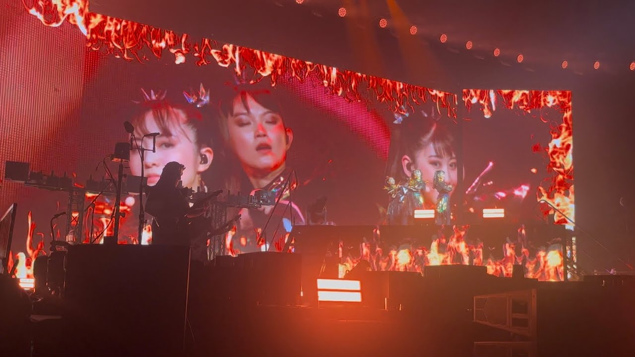 Babymetal - Pa! Pa! Ya!, Live at Forest National, Brussels, 10 May, 2025.