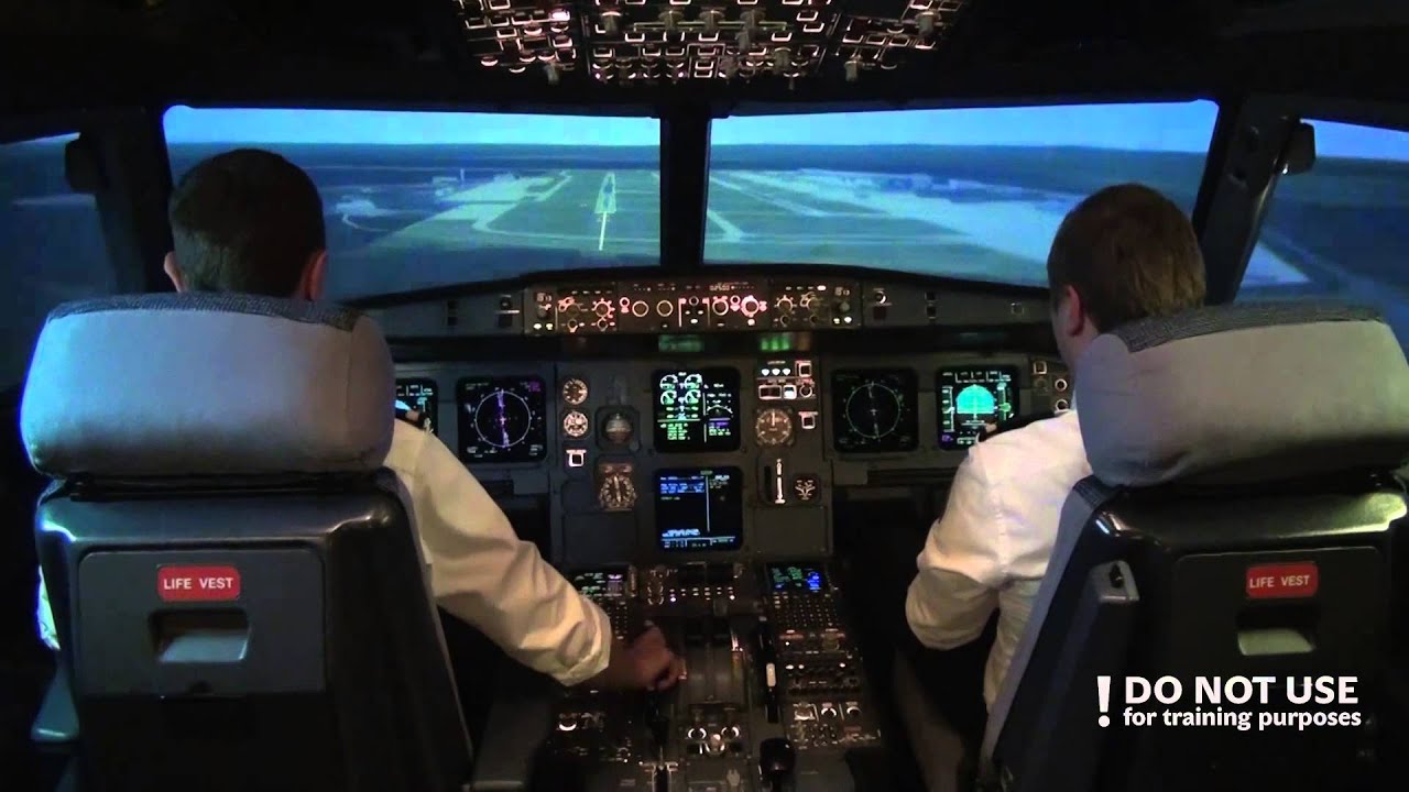 CPL students in A320: flight control failure - Baltic Aviation Academy