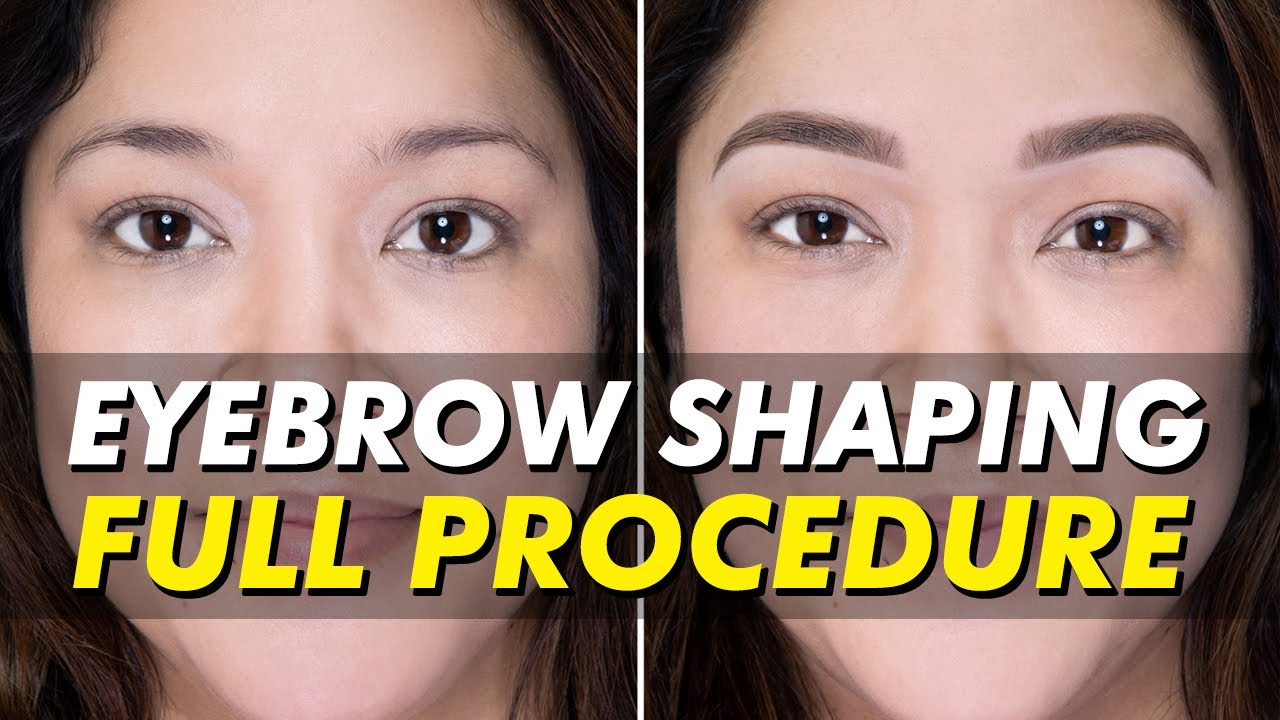 Beautiful brow tinting by Nadia Afanaseva | Temporary eyebrow solutions at Eye Design New York