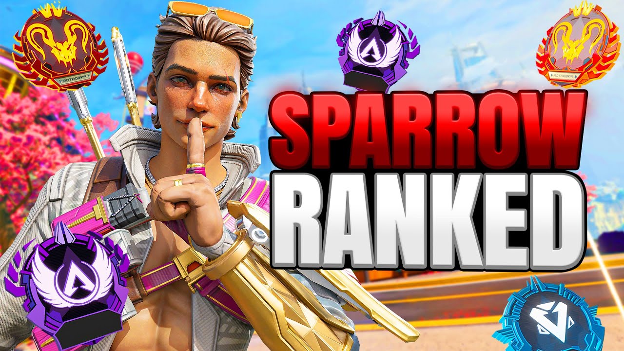 High Level Sparrow Ranked Gameplay - Apex Legends (No Commentary)