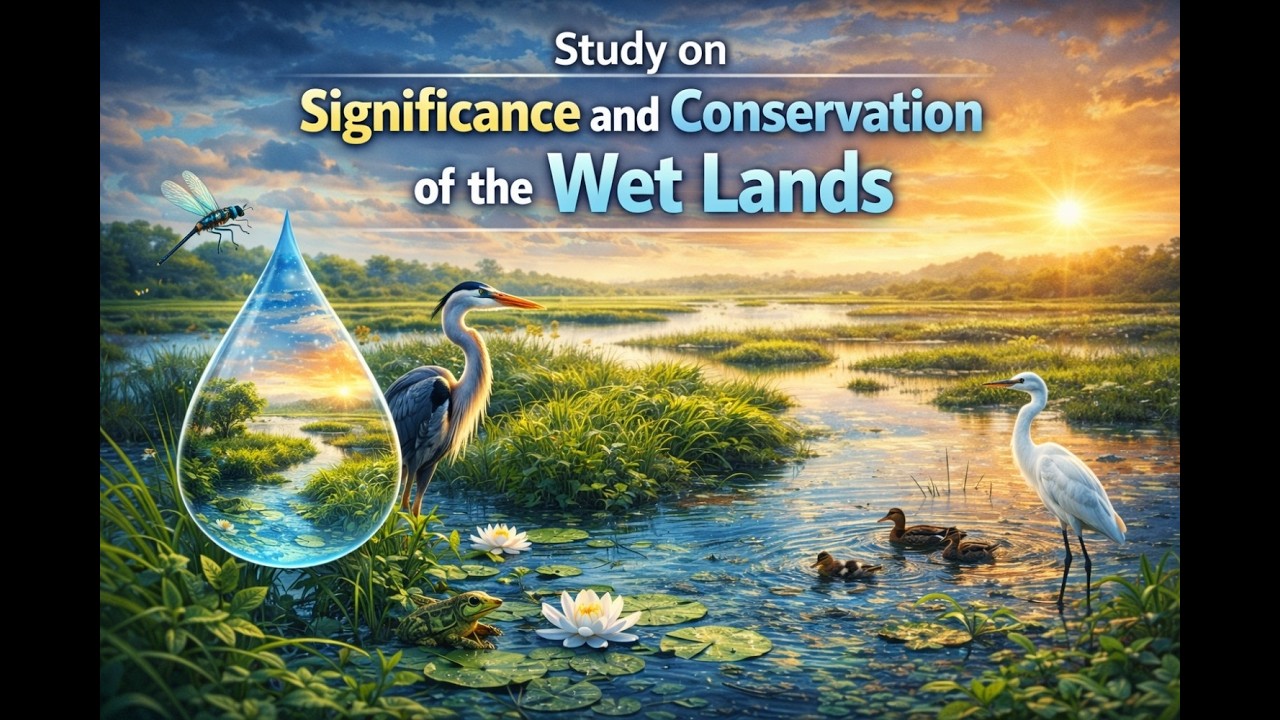 Study on Significance and Conservation of the Wet Lands