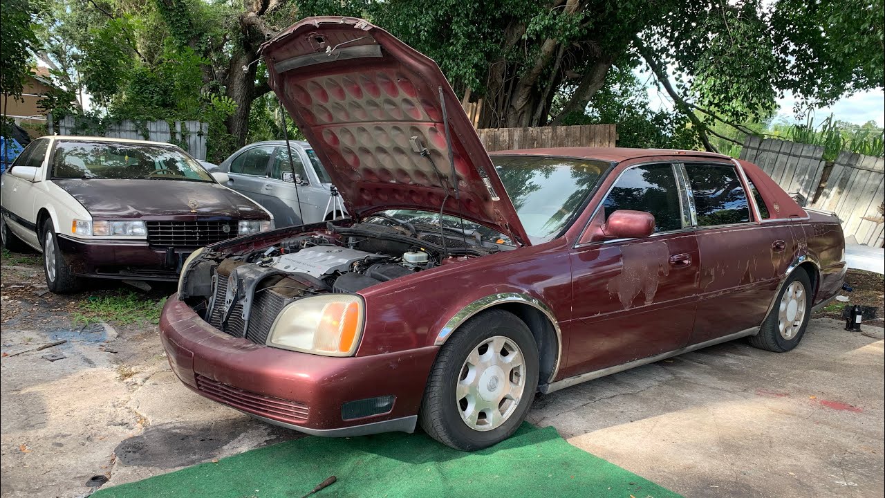 $600 Rare 2002 Cadillac Deville DES Rescue WILL IT RUN?