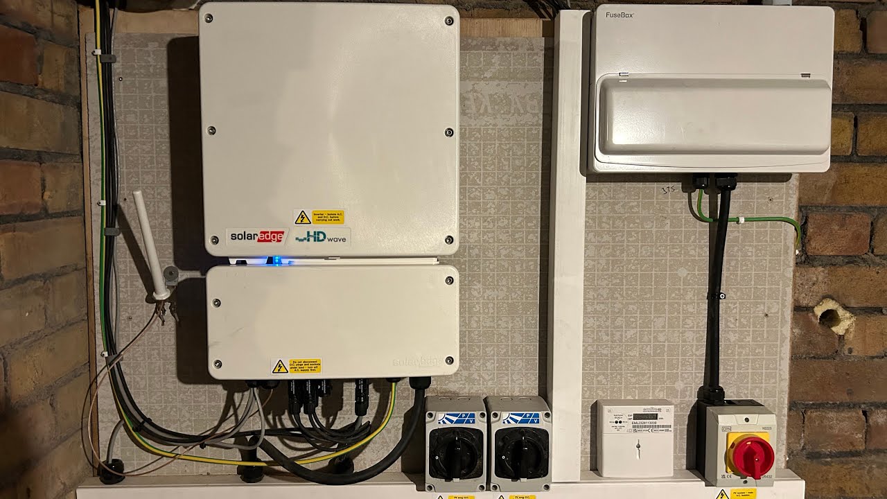 Система Solaredge Homehub с аккумулятором и резервным интерфейсом (@SolarEdgeTechnologies)