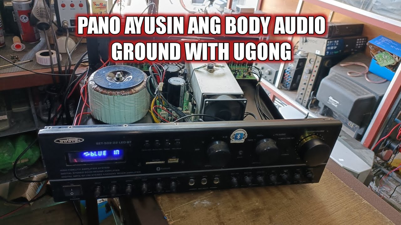 Malakas na ugong pag hinahawakan ang body at mahinang tunog