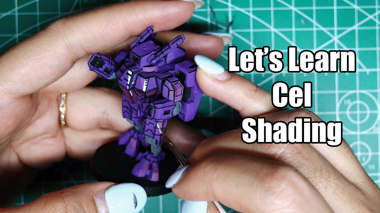 Let's Learn How to Cel Shade Tau - Warhammer 40K