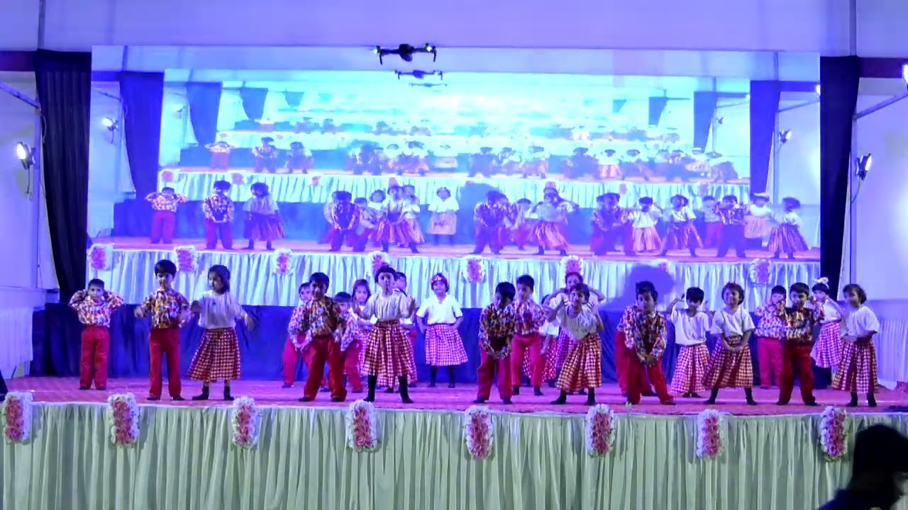 TARA RUM PUM Song : Annual Day : Day1: at Mount Litera Zee School Kalaburagi