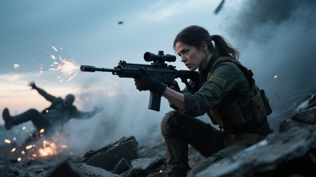 No One Suspected Her — Until the Sniper Stopped 8 Attackers in Minutes |Emotional Stories...