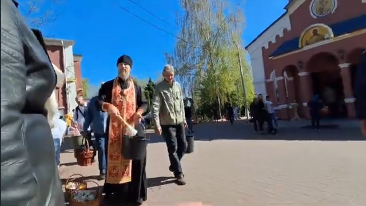 ДНЕПР🍀СВЯТО-ТИХВИНСКИЙ МОНАСТЫРЬ НА ПАСХУ