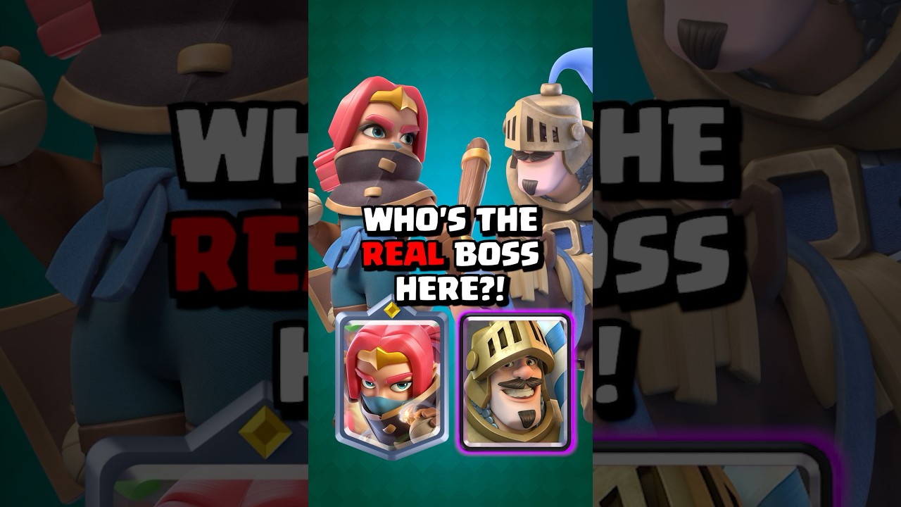 Кто победит: Босс-Бандит или Принц?! 🐱&zwj;👤 🤔 #clashroyale #шорты