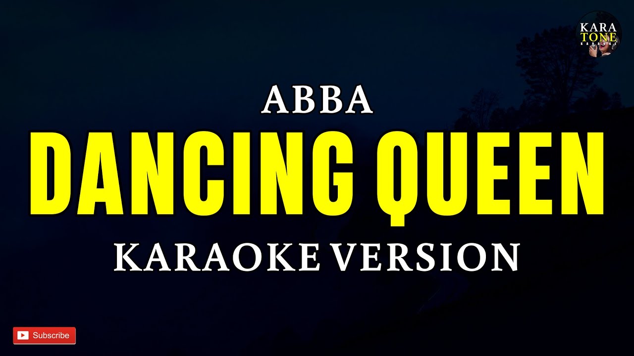 Dancing Queen - ABBA (KARAOKE VERSION)