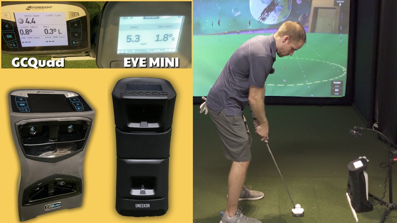Is One of These WRONG??? GCQuad vs Eye Mini Putting Speed Test