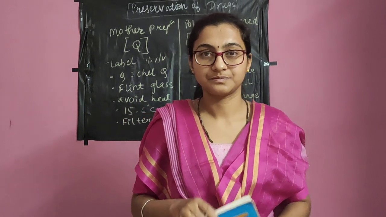 Preservation of homoeopathic drug substances by Dr Mitalee Teraiya