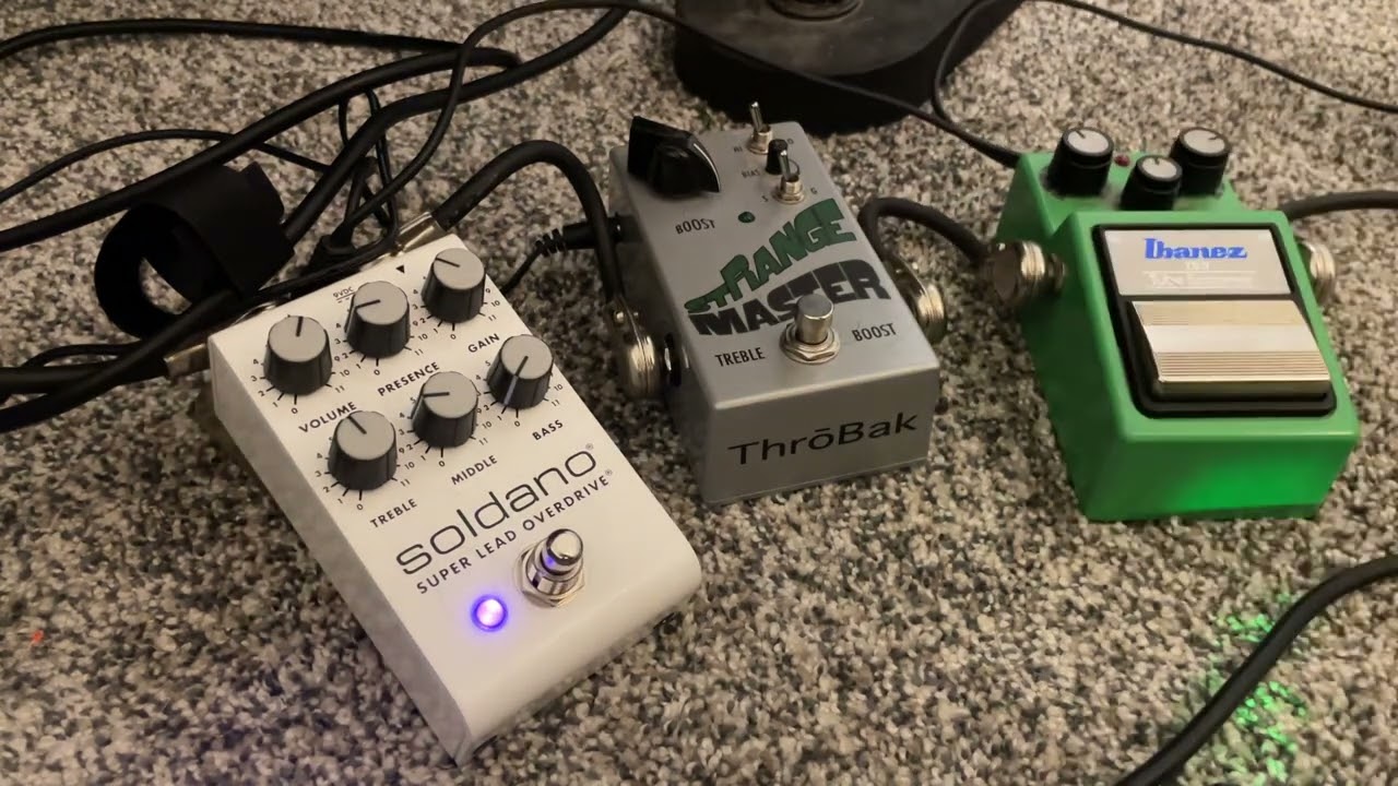 Soldano Super Lead Overdrive Pedal with TS-9 Boost