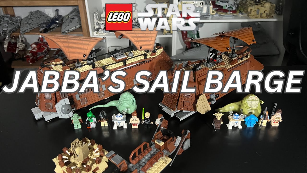LEGO Star Wars Jabba's Sail Barge Comparison (2006 vs 2013 vs 2024 UCS)