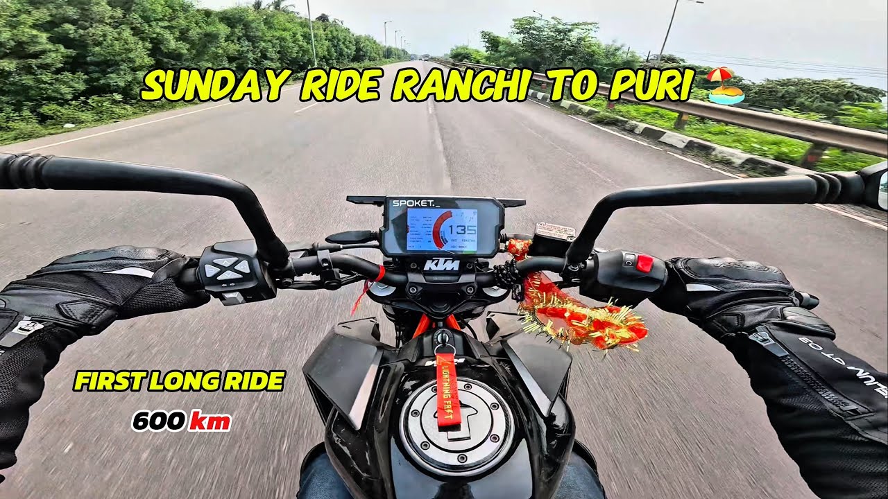 Sunday Ride Ranchi To Puri🏖️ /Long Ride /Day 1