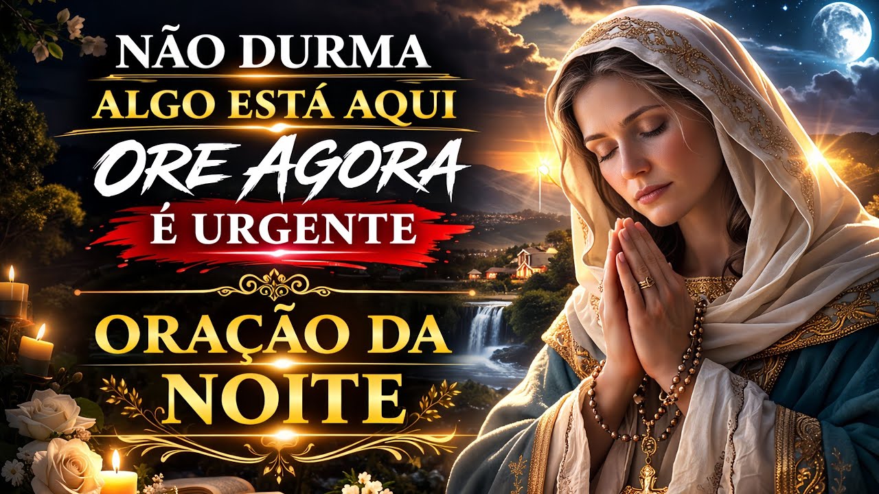 NÃO DURMA HOJE SEM FAZER ESTA ORAÇÃO – ALGO ESPIRITUAL ESTÁ ACONTECENDO