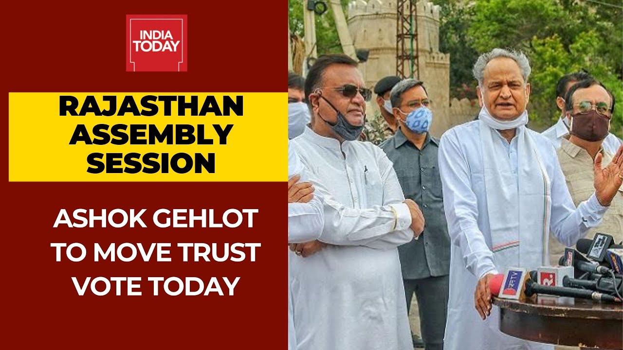 Rajasthan Political Crisis: CM Ashok Gehlot To Move Trust Vote As Assembly Session Begins Today