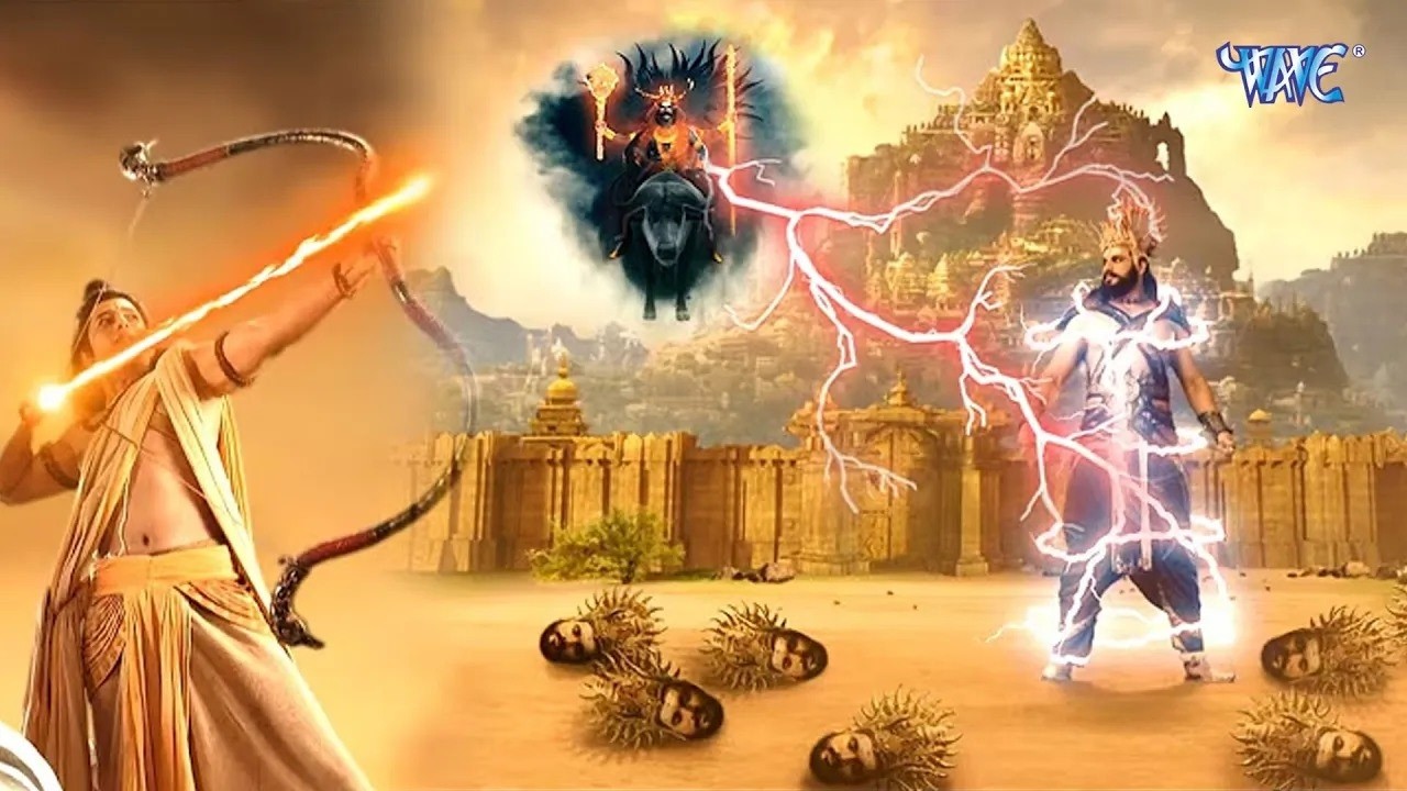 रावण का प्राण ले जाने के लिए स्वेम काल देव हुए प्रकट फिर के हुआ || Mahabali Hanuman