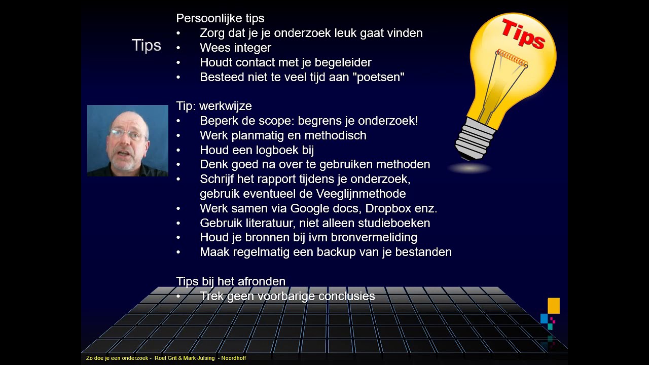 OZ19 Onderzoek Tips