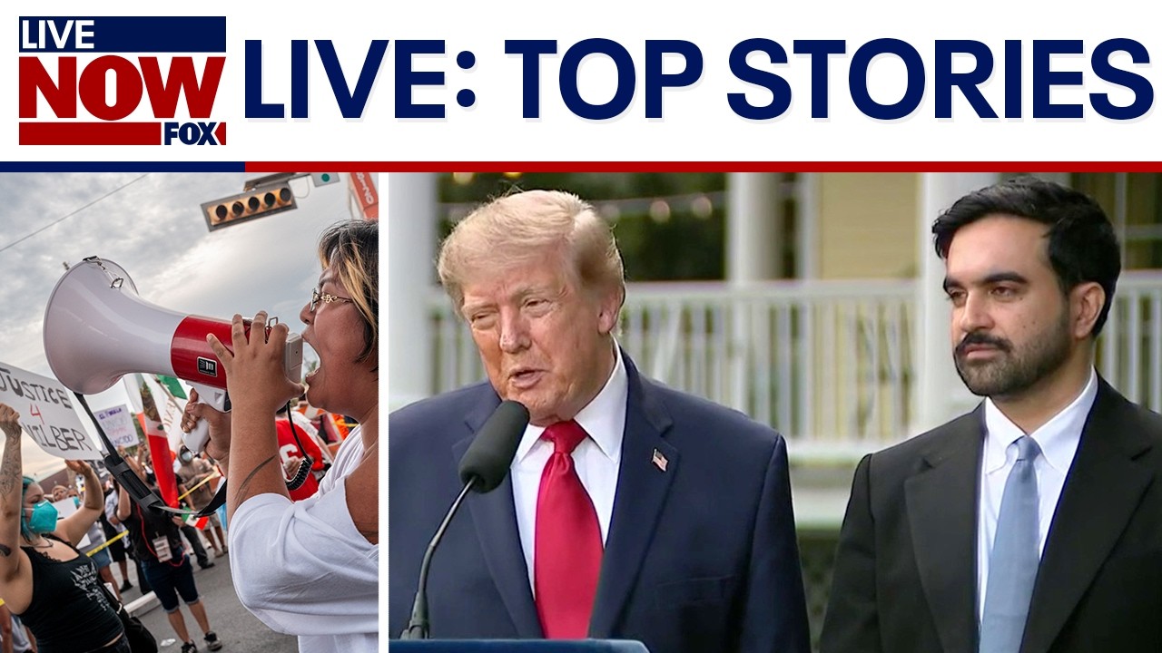 LIVE: Trump ribbon cutting, ICE shooting, Middle East updates, Trump-Mamdani meeting, top stories