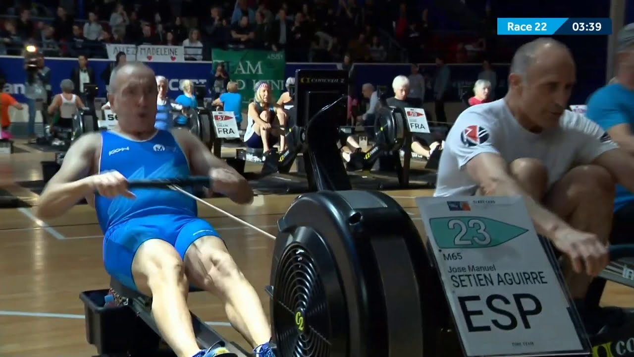 Nazzareno Raffa C.C. Peloro 2020 World Rowing Indoor Championships, Paris, France