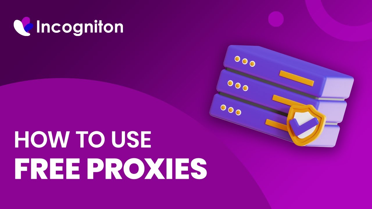 How to use FREE proxies / VPN services of Incogniton anti detect browser