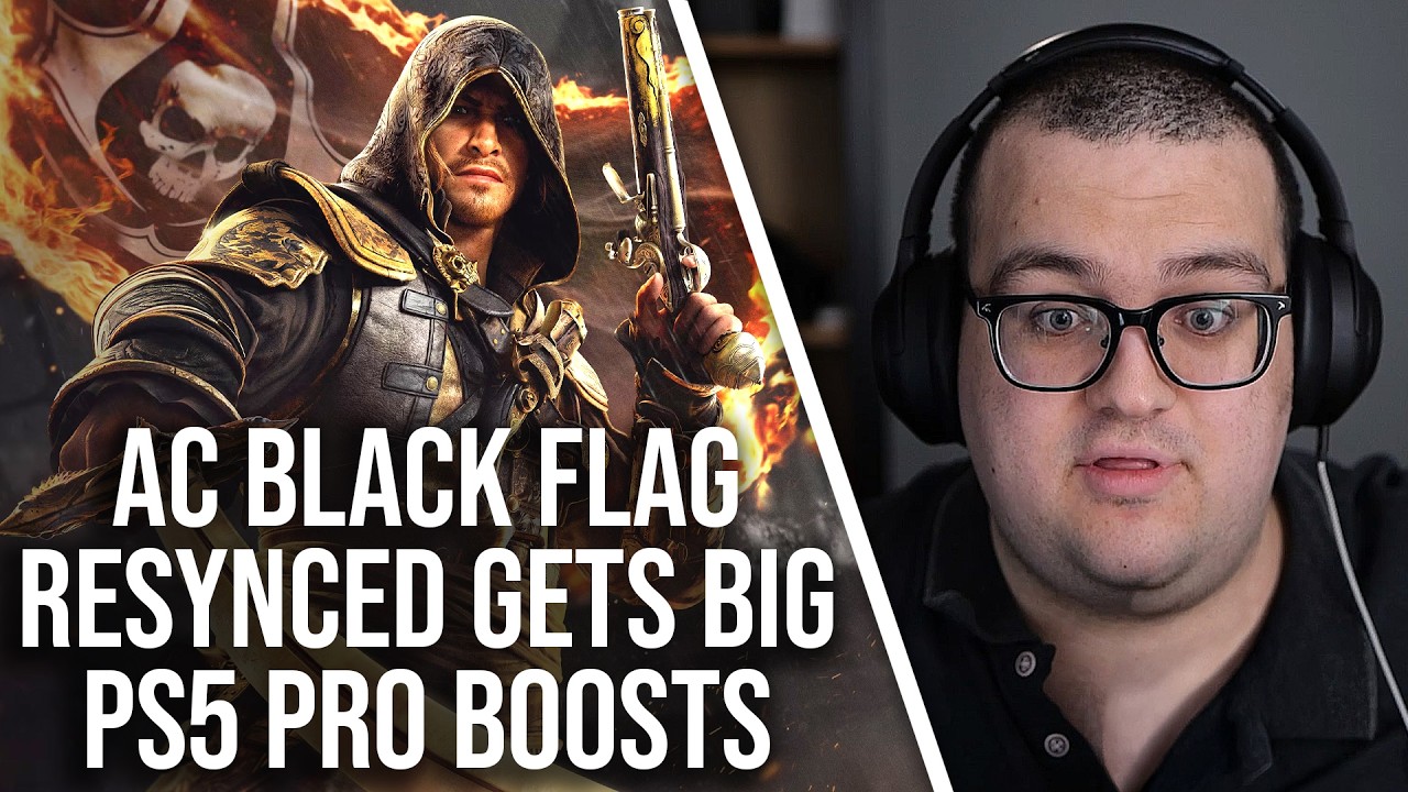 Assassin's Creed Black Flag Resynced - The PS5 Pro Difference