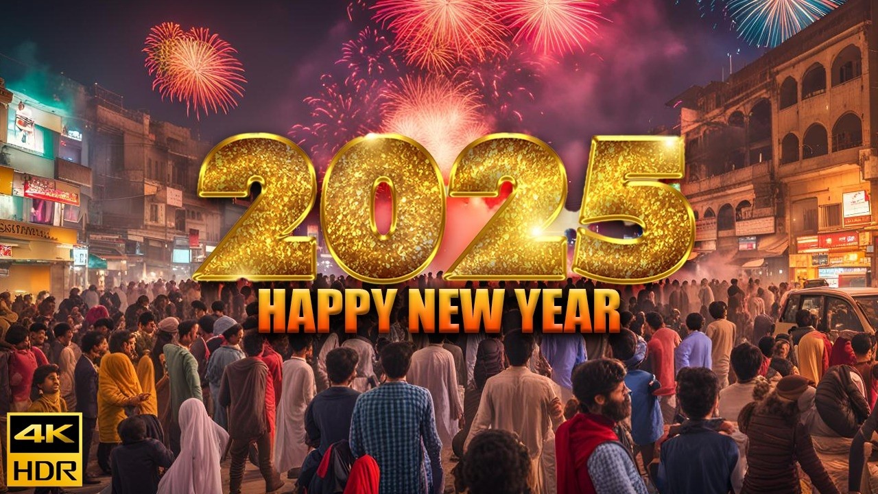 Happy New Year 2025 - New Year Night Pe Prank Ho Gia [4k]