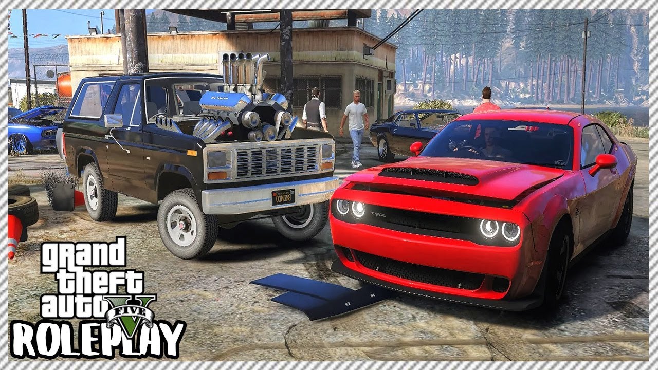 GTA 5 Roleplay - 1,120bhp Ford Bronco Crashed Drag Racing | RedlineRP #262