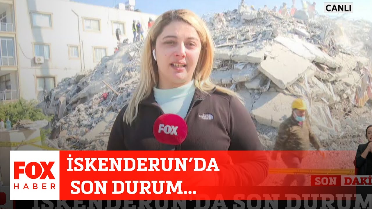 İskenderun’da son durum... 12 Şubat 2023 FOX Haber Deprem Felaketi Özel Yayını