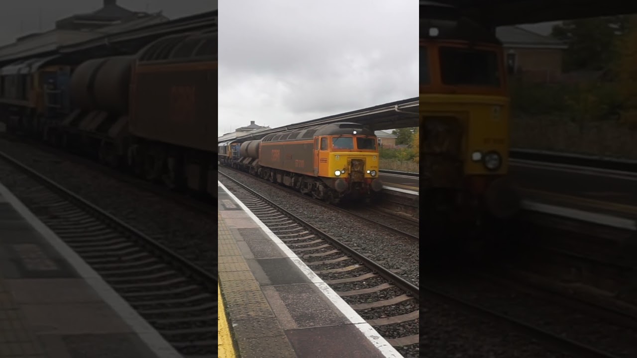 57310 'Uk Railtours' and 66769 Prostate Cancer Uk Livery on RHTT