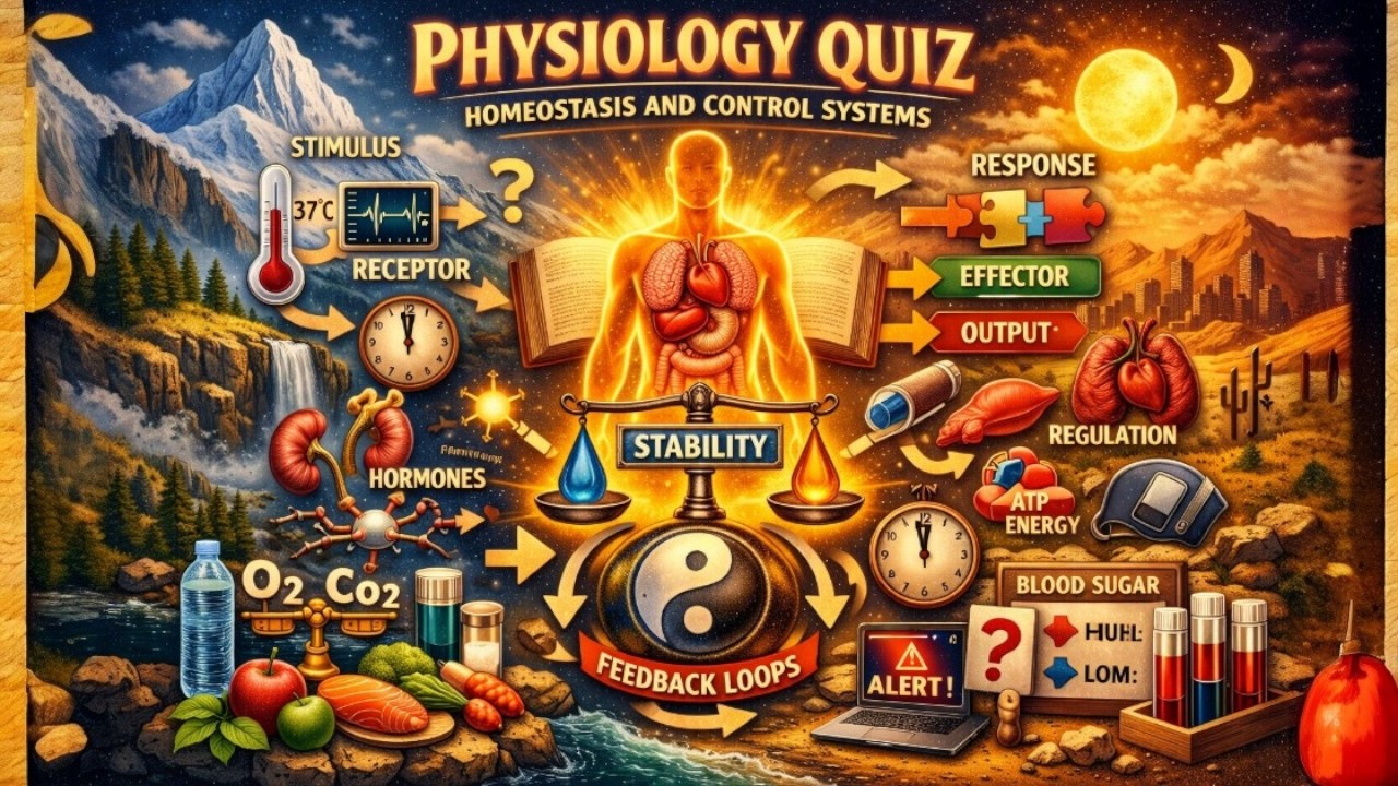 Physiology Quiz  Homeostasis and Control Systems-4