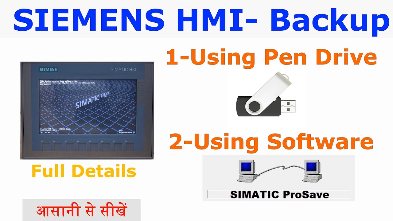 Lecture-07: How to create backup of siemens HMI