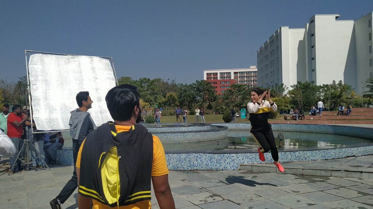 Harbhajan Maan on location shoot of his upcoming film