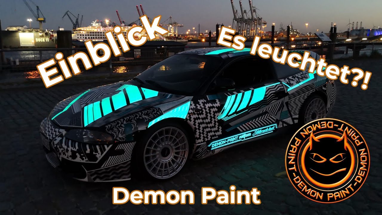 Leuchtlack? Hier seid ihr richtig. Willkommen bei Demon Paint