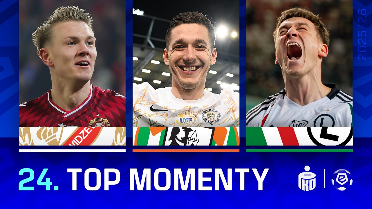 Przegapiłeś w weekend? Tu zobaczysz WSZYSTKIE GOLE! | Top Momenty 24. kolejki! | Ekstraklasa 2025/26