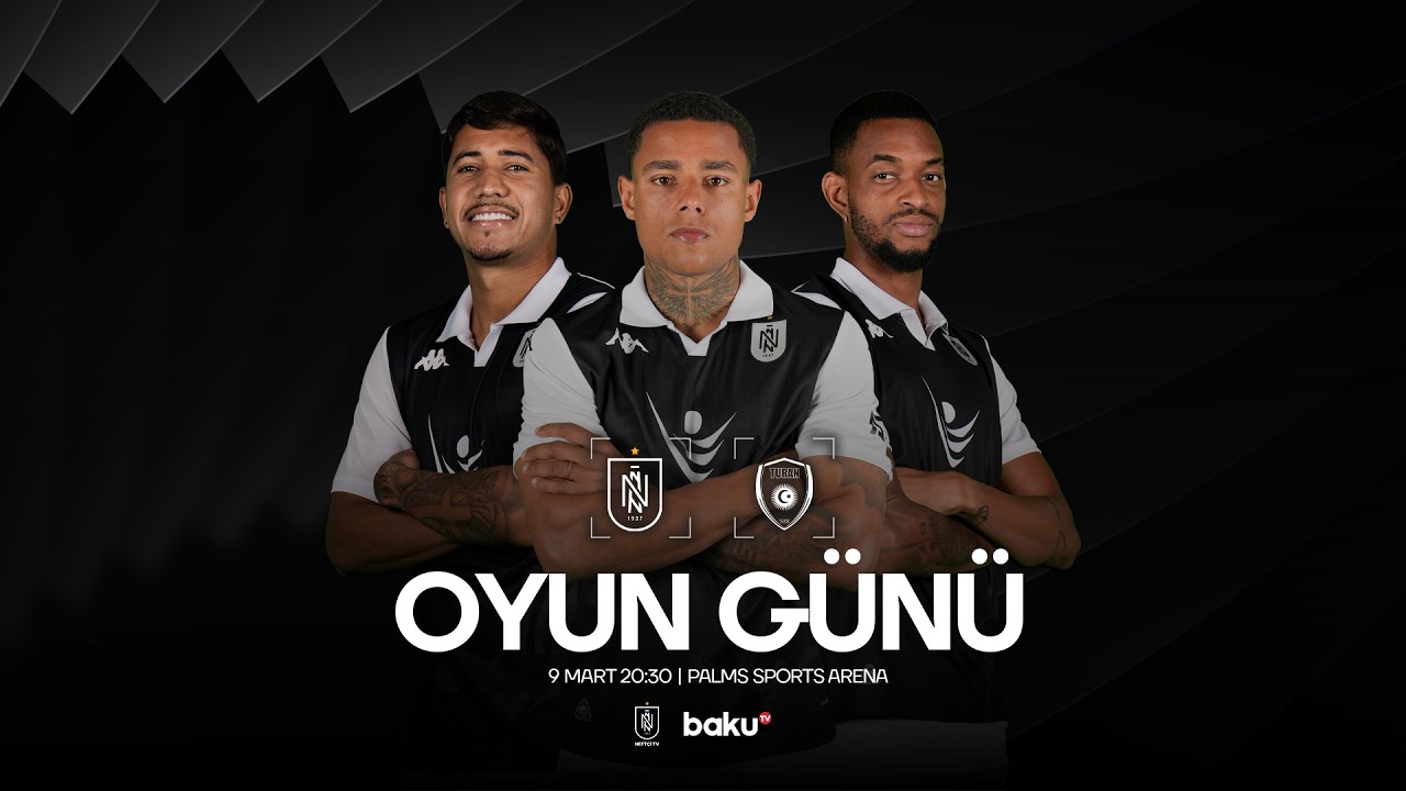 ⚪️⚫️Komandamız “Turan Tovuz”la VACİB MATÇA çıxır; 🏟️“Palms Sports Arena”da ANŞLAQ | OYUN GÜNÜ