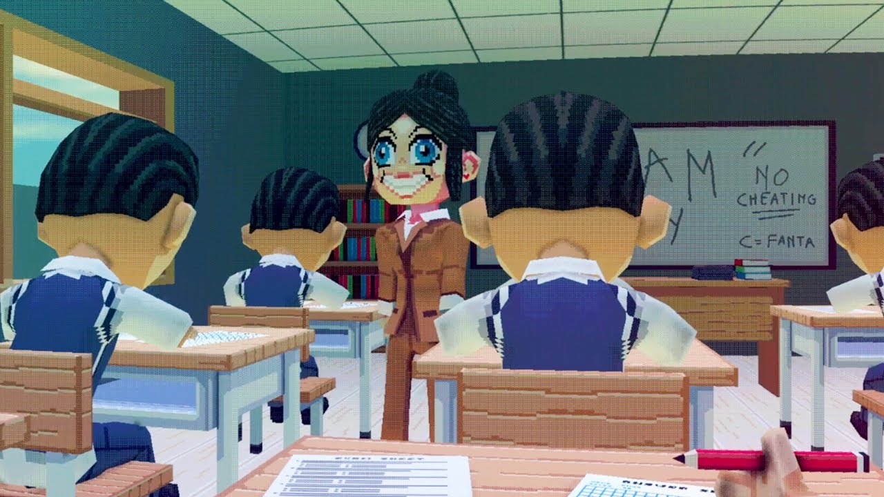 AKU TERPAKSA MENYONTEK DI UJIAN KELAS TAPI GURUKU.... I Didn't Cheat