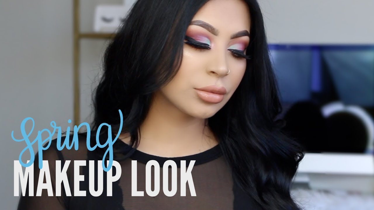 SPRING MAKEUP LOOK || EVETTEXO