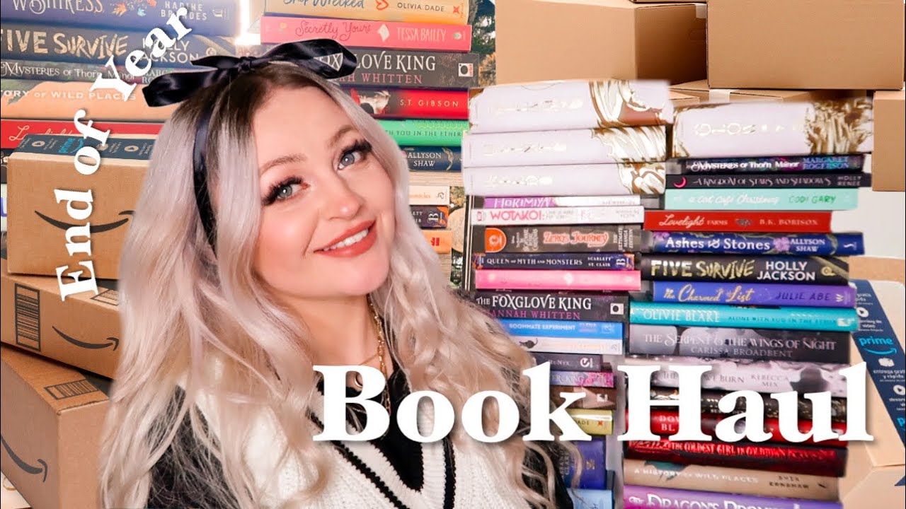 BIG End of Year Book Haul! ✨