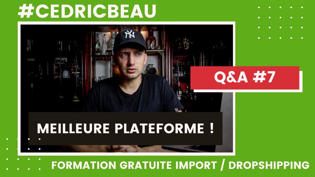 Se lancer dans la VENTE EN LIGNE : la MEILLEURE PLATEFORME  | Q&A Formation Import-Export