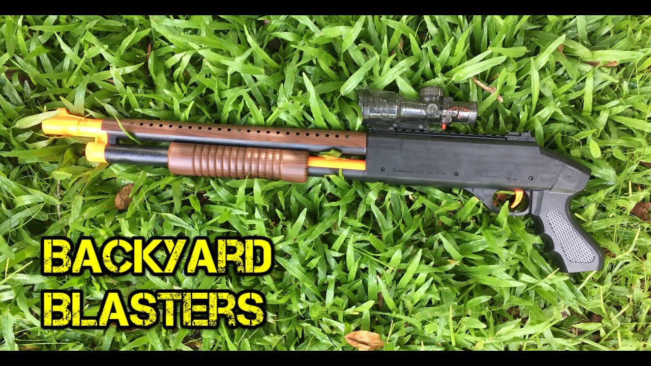 Remington 870 Pump-Action Toy Shotgun review | Backyard Blasters