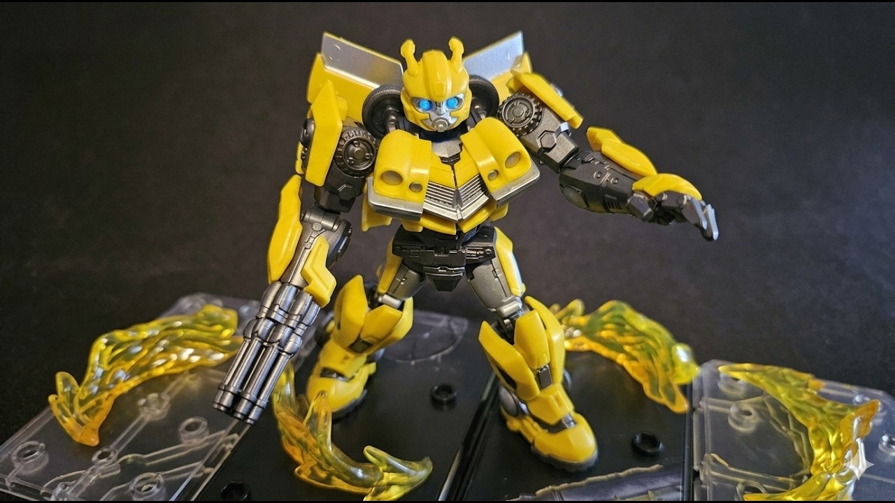 Let's Assemble! Blokees Transformers Classic Class Bumblebee!