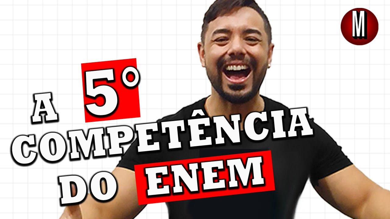 Compet&ecirc;ncia 5 do ENEM matem&aacute;tica  #competenciaenem