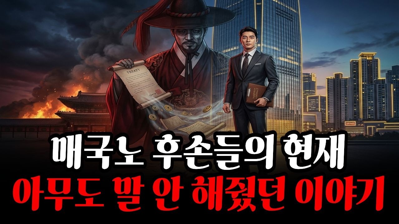 나라를 판 자들의 후손, 지금 어디서 뭘 하고 있나 | 매국노 후손 완전 추적